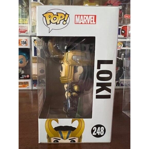 FUNKO POP! Loki #248 Marvel Thor Ragnarok Marvel Collector *Corps* Exclusive - Picture 6 of 9
